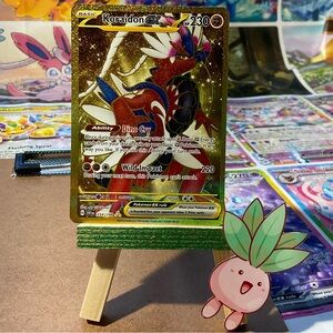 Koraidon EX GOLD SECRET RARE Scarlet and Violet, S&V 254/198